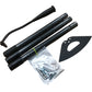 Hoe Garden Tool 139cm Long Digging Planting Ridging Tool New