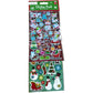 Kids Craft Sticker Pack Christmas Winter Decorations Snowman Theme 130 Stickers