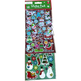 Kids Craft Sticker Pack Christmas Winter Decorations Snowman Theme 130 Stickers
