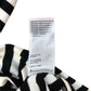Baukjen Long Sleeve High Neck Top Women's Size 8 Black White Striped