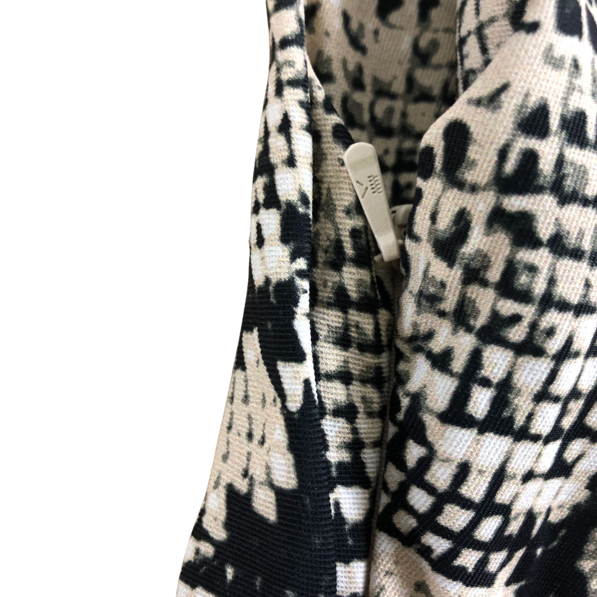 River Island Snake Print Dress UK6 Women's Sleeveless Maxi Beige