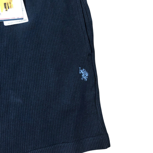 U.S. Polo Assn. Kids Shorts Size 15-16 Dark Sapphire Navy Drawstring