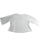 River Island White T-Shirt UK L Women's Casual Cotton Short Sleeve Top