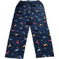 Pyjamas Cotton Dachshund Reindeer Print Loungewear Medium