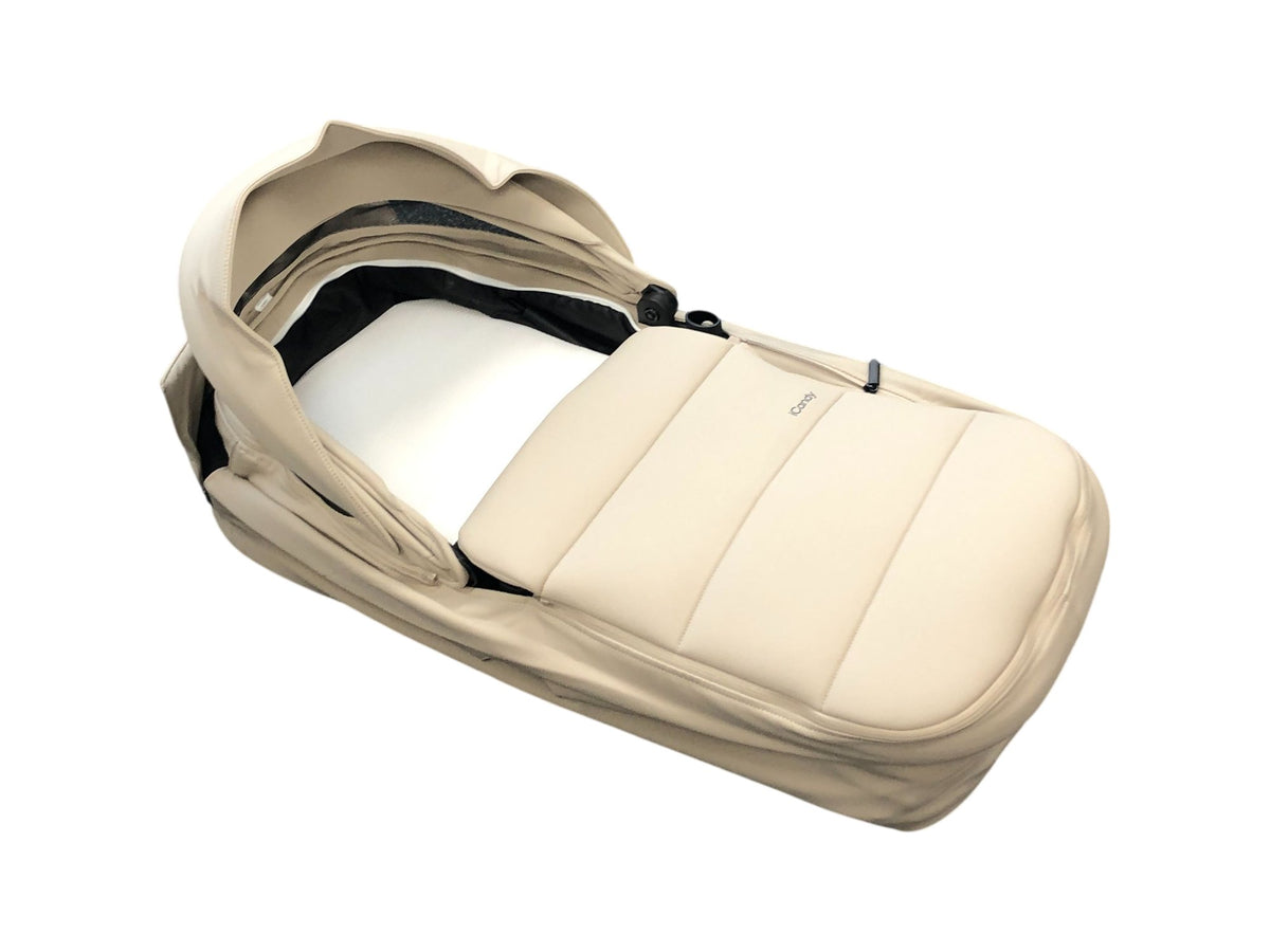iCandy Core 2 Pushchair Travel System Cream with Carrycot Sandstone