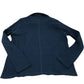 Baukjen Organic Cotton Zip Polo Top Women's Size 18 Long Sleeve Navy