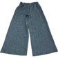 Trousers UK7 Years Girls Black Shimmer Elastic Waist Comfortable Fit