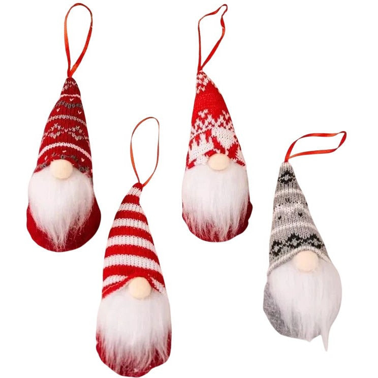 10 Pcs Christmas Gnome Decorations