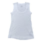 River Island Women's White Tank Top Size UK8 Sleeveless Cotton Classic Tee