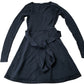 Abercrombie & Fitch Kids Dress Long Sleeve Ribbed Knit Charcoal 11-12 Years