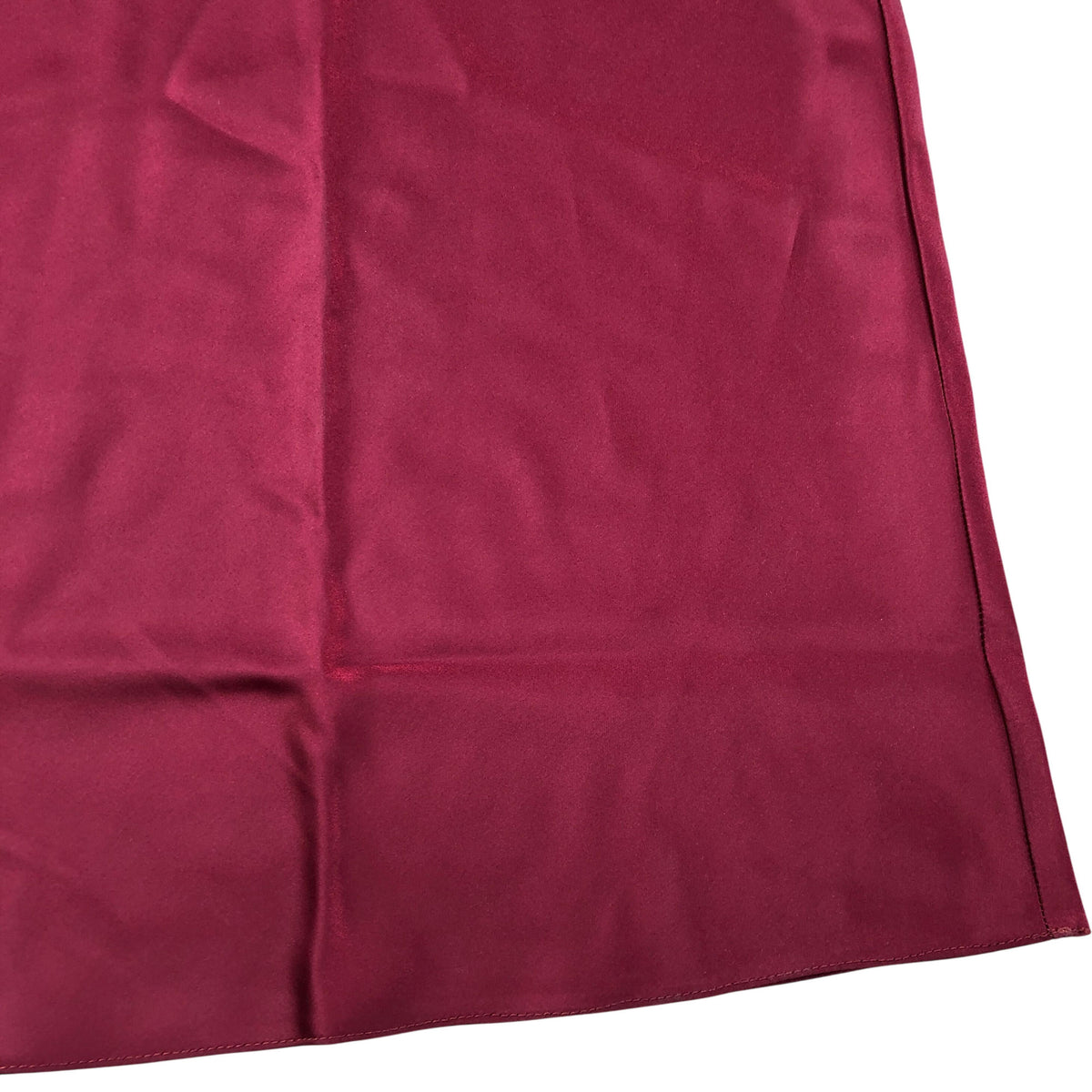 River Island Dark Red Satin Maxi Skirt