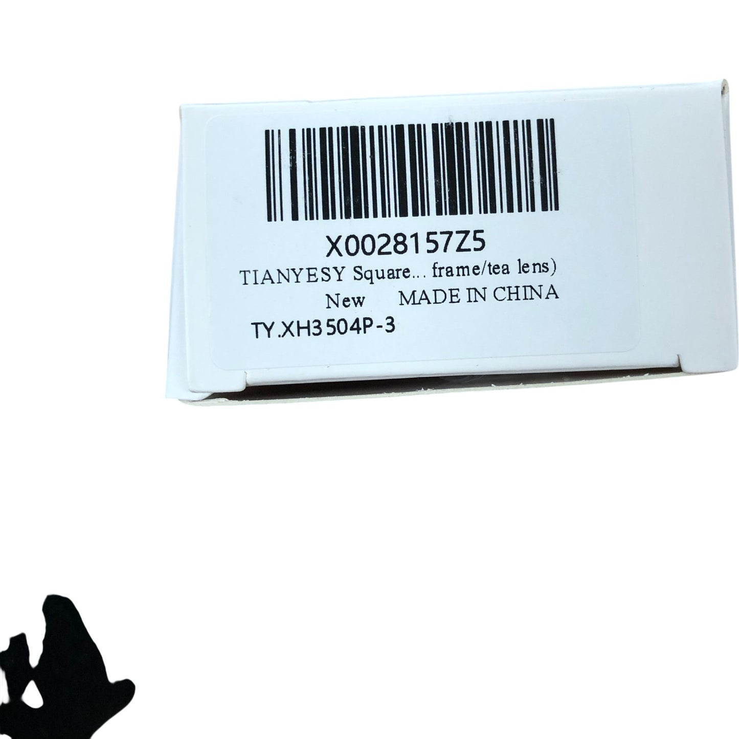 Tianyasy Square Sunglasses Tea Lens Women's Fashion Tortoise Shell