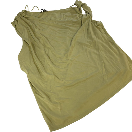 River Island Loose Fit Top Women's Olive Green Lightweight Casual Wear UK20