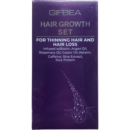 GIFBEA Conditioner and Hair Growth Serum for Thinning Hair with Biotin Argan Oil