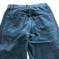 Teal Corduroy Trousers UK8R Women's Organic Cotton Stretch Casual