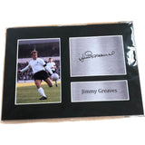 Jimmy Greaves Printed Signature Picture Display A4 Tottenham Hotspur Memorabilia