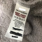 The White Company Small Grey Fleece Robe Women's Soft Plush Bathrobe Size 12
