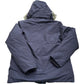 River Island Studio Brown Hooded Coat with Faux Fur