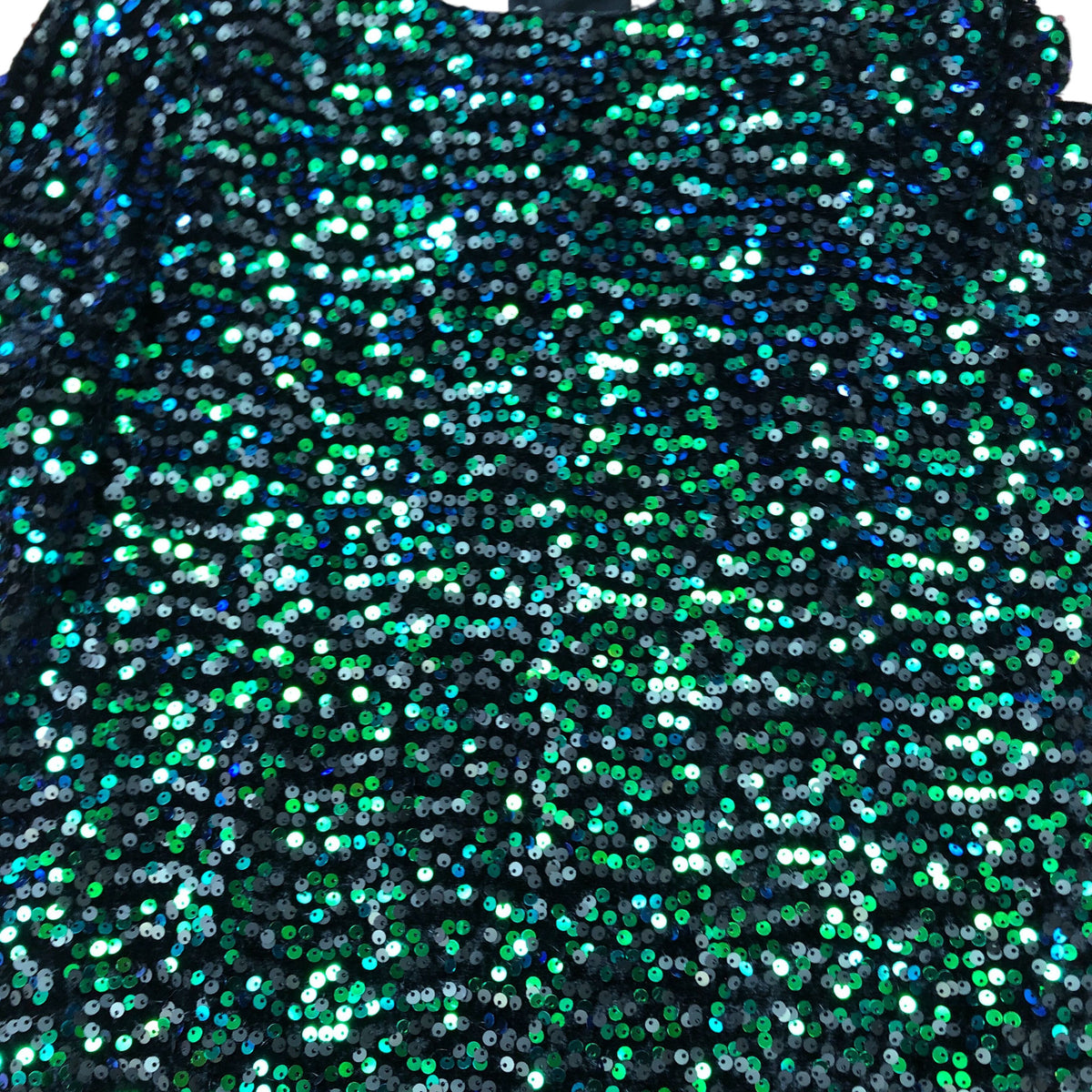Sequined Dress UK Size 8 Women's Short Sleeve Sequin Party Dress