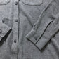 River Island Casual Shirt Size M Men's Long Sleeve Button Up Grey