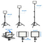 Ci-Fotto LED Video Light Professional Photography Tripod Kit & Colour Filters X2