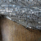 Sequin V Neck Dress Women's Long Sleeve Party Outfit UK12