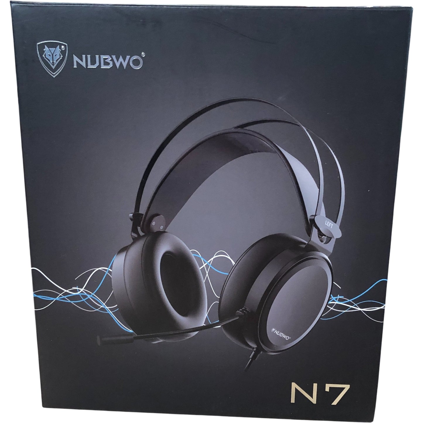 NUBWO N7 Gaming Headset Wired PC Headphones with 50mm Driver and Microphone