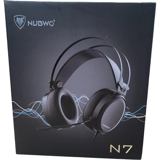 NUBWO N7 Gaming Headset Wired PC Headphones with 50mm Driver and Microphone