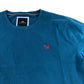 Crew Clothing Company XL Men's T-Shirt Teal Cotton Short Sleeve Top