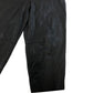 River Island Black Leather Look Wide Leg Trousers UK18