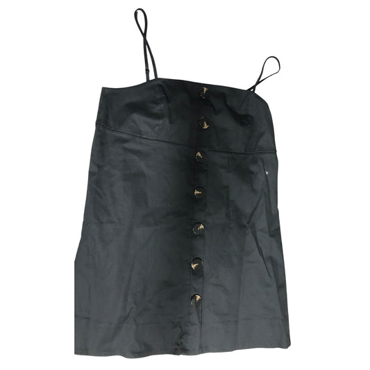 River Island Garden PY Black Cami Dress UK14 Women's Adjustable Straps