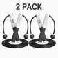 PROIRON Digital Skipping Rope with Counter Adjustable Fitness Gear Grey - 2 PACK