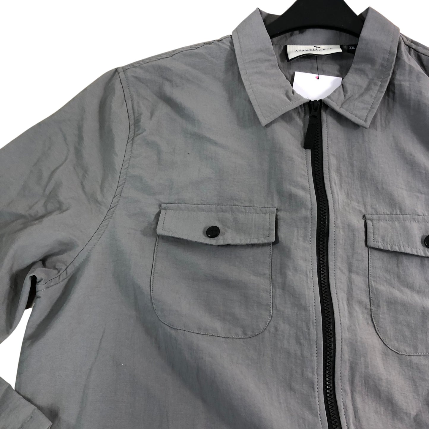 AVANT GARDE Airwave Overshirt XXL Men's Slate Grey Casual Jacket