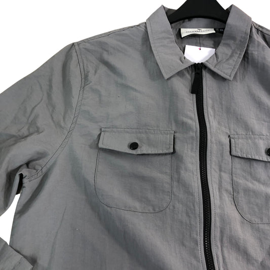 AVANT GARDE Airwave Overshirt XXL Men's Slate Grey Casual Jacket