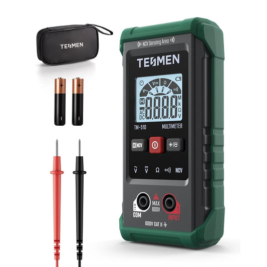 Tesmen Smart Digital Multimeter TM-510 Auto Ranging Non-Contact Voltage Tester