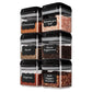 Air Tight Food Storage Containers Set 6 Piece BPA Free Kitchen Organisers