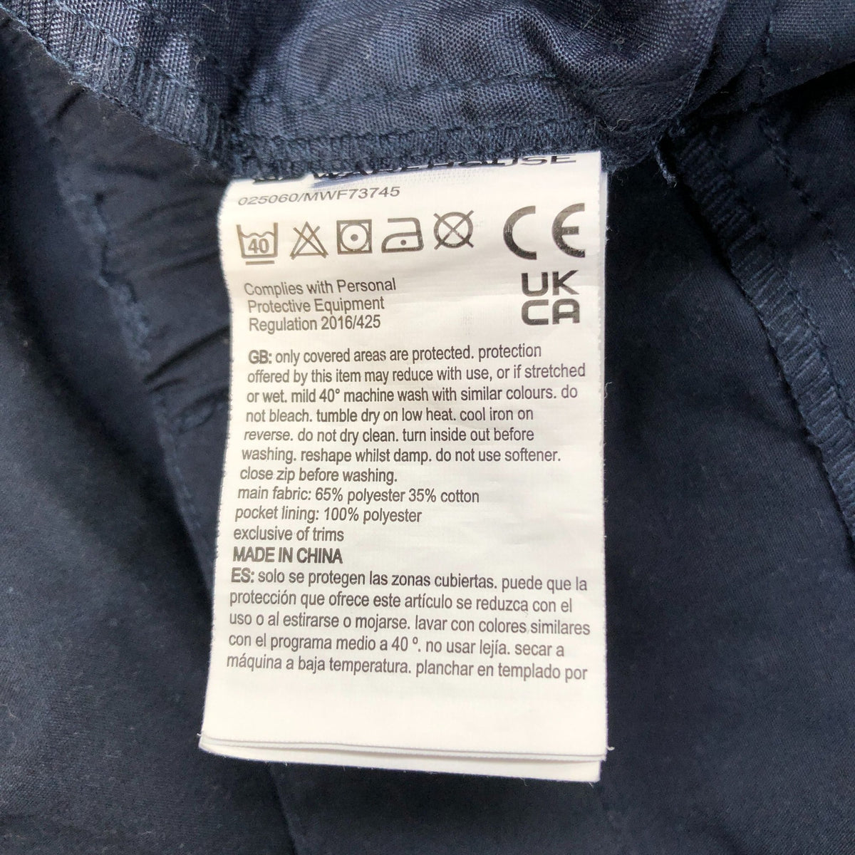 Mountain Warehouse Cargo Trousers UK34 Men's Black Lightweight Casual Pants