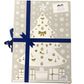 Grey Deluxe Christmas Advent Calendar Count Down With Sparkly Accessories