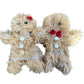 Gingerbread Soft Toy Set Cute Plush Toys for Dogs 12"