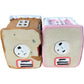 Light Up Gingerbread House Decoration Set Festive 2 Pieces
