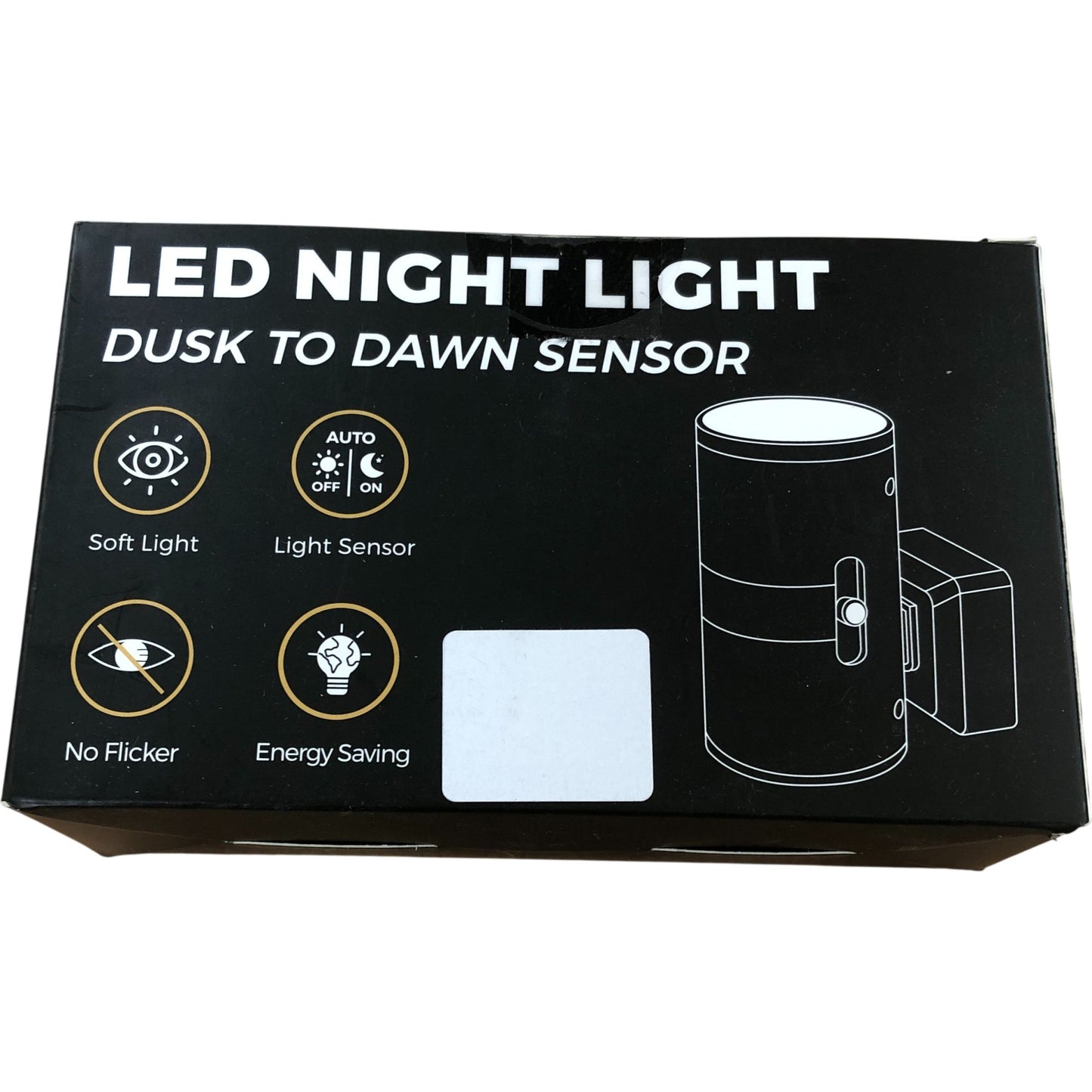 Zhilai LED Night Light Dusk To Dawn Sensor Soft Light Energy Saving Indoor