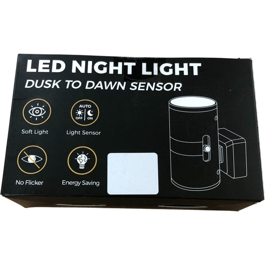Zhilai LED Night Light Dusk To Dawn Sensor Soft Light Energy Saving Indoor