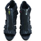 Strappy High Heel Sandals Size 3 Women's Black Zip Closure