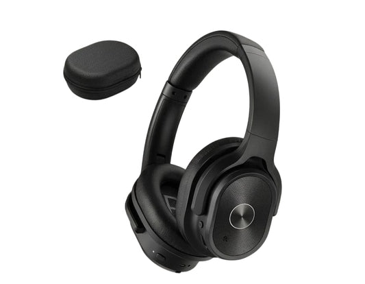 ZIHNIC PN9 Active Noise Cancelling Headphones Bluetooth Wireless Type C Black