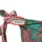River Island Floral Print Swim Briefs Women Tie Side Detail Size 8