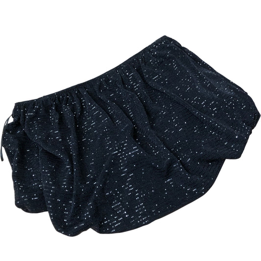 River Island Black Sparkly Womens Skirt New With Tags UK14