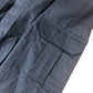Men's Black Work Wear Cargo Utility Trousers with Pockets Size 32R