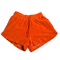 River Island Orange Casual Shorts UK Size S Women's Relaxed Fit Soft Terry