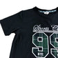 River Island Sports Club 99 T-Shirt UK7-8 Years Boys Black