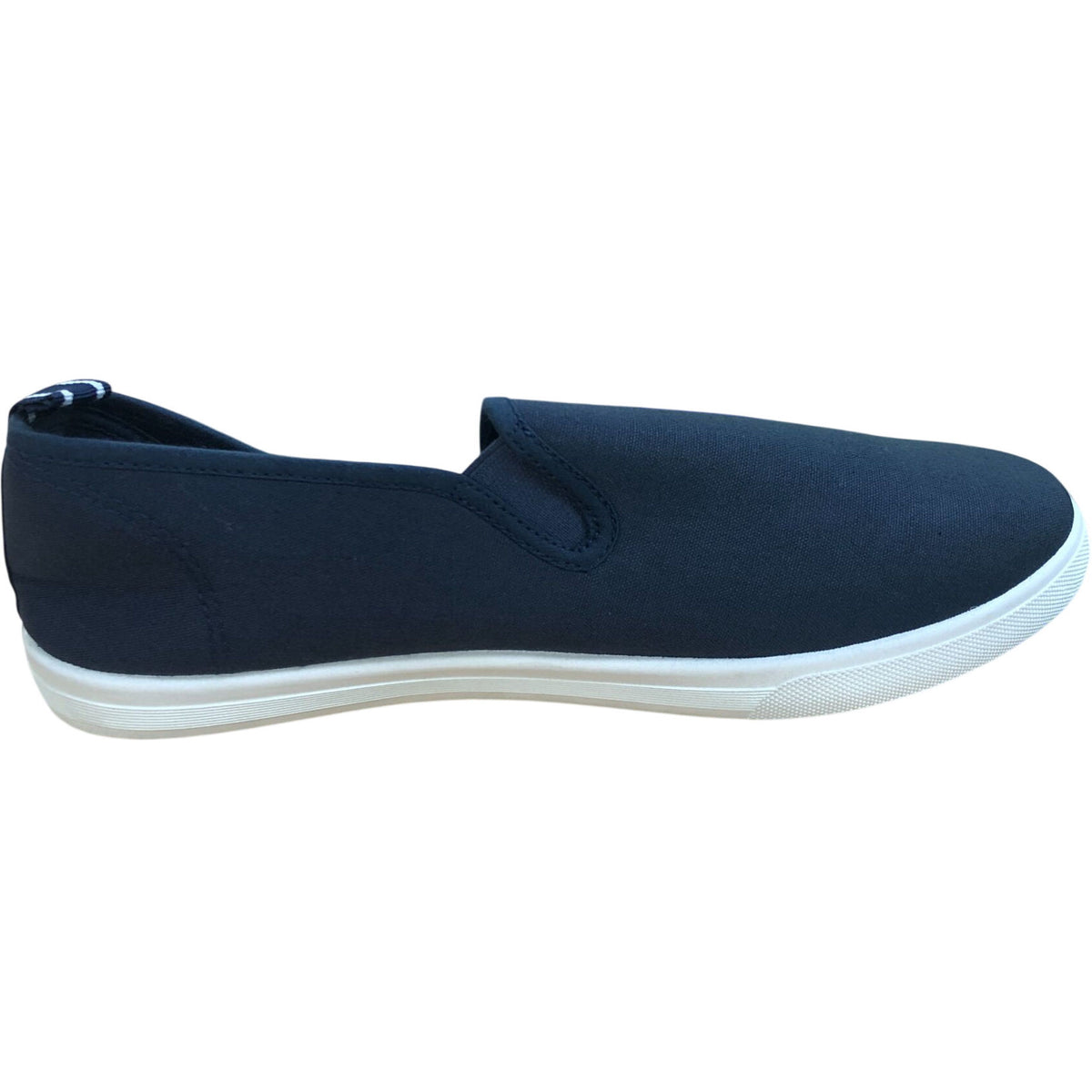 Original Penguin Men's Sabre Slip On Canvas Pumps Navy Size 10
